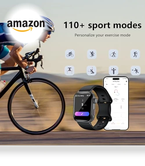 Smart Fitness Watch — Smartwatches, Jundio