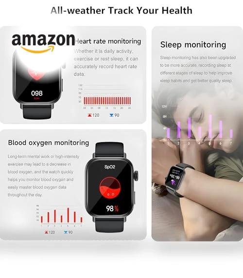 Smart Fitness Watch — Smartwatches, Jundio