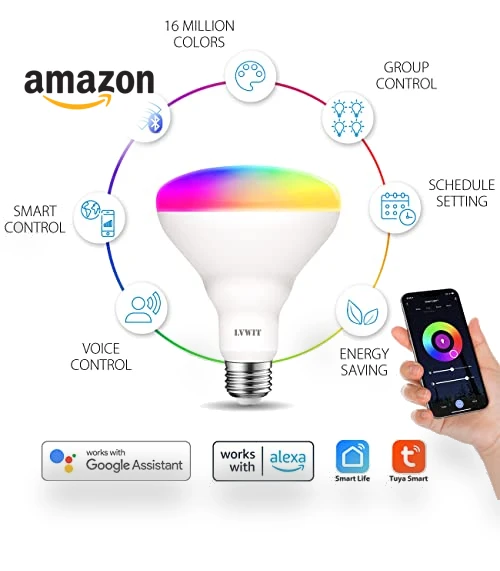 Smart Light Bulbs — LED, LVWIT
