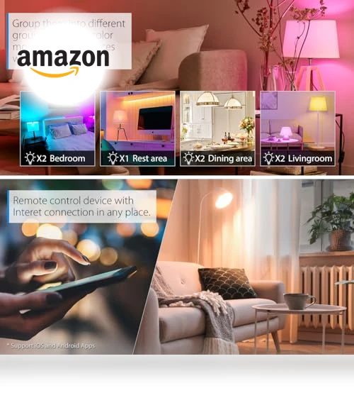 Smart Light Bulbs — LED, LVWIT