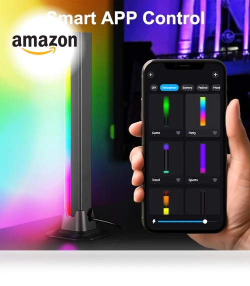 Smart Music Sync RGB IC LED Light Bar — Light Bars, velted