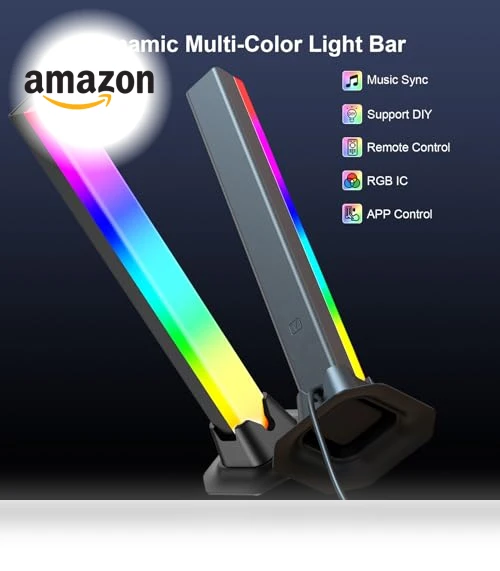 Smart Music Sync RGB IC LED Light Bar — Light Bars, velted
