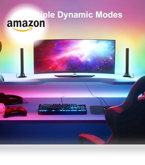 Smart Music Sync RGB IC LED Light Bar — Light Bars, velted
