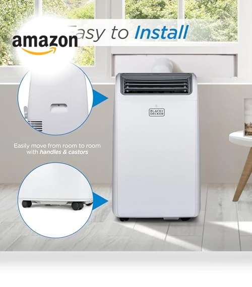Smart Portable Air Conditioner — Portable, BLACK+DECKER