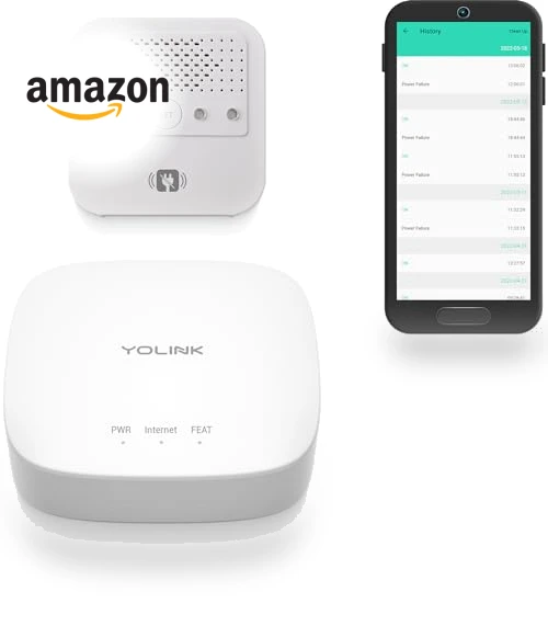 Smart Power Fail Alarm & Hub Kit — Smart Home Security, YoLink