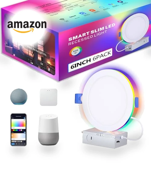Smart Recessed Lighting — Smart Home Hubs & Controllers, CycevSun