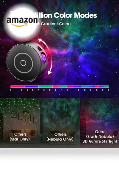 Starry Sky Projector — Night Lights, Voion