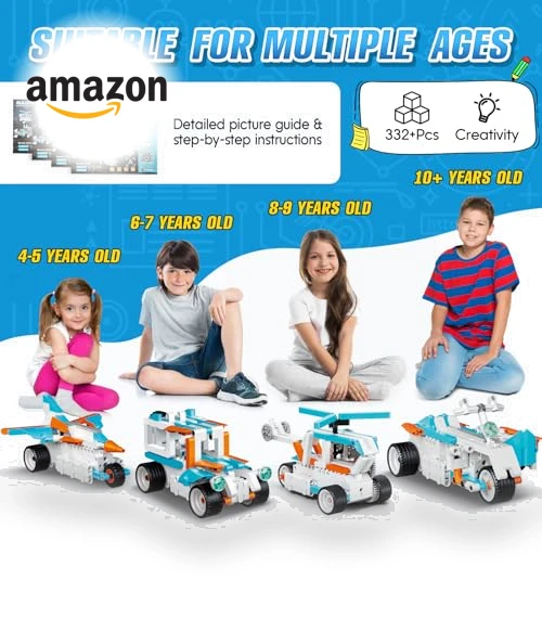 STEM Robot Building Kit for Kids — Construction Kits, Anysun