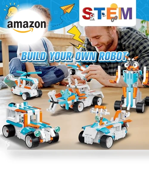STEM Robot Building Kit for Kids — Construction Kits, Anysun