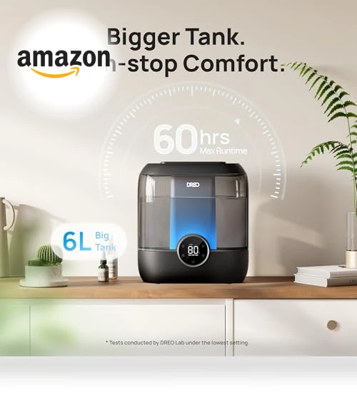 Supersized Cool Mist Humidifier — Air Moisturizers, Dreo