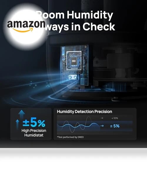Supersized Cool Mist Humidifier — Air Moisturizers, Dreo