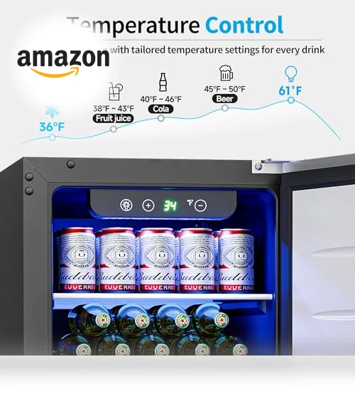Undercounter Beverage Refrigerator — Drink Coolers, Feelfunn