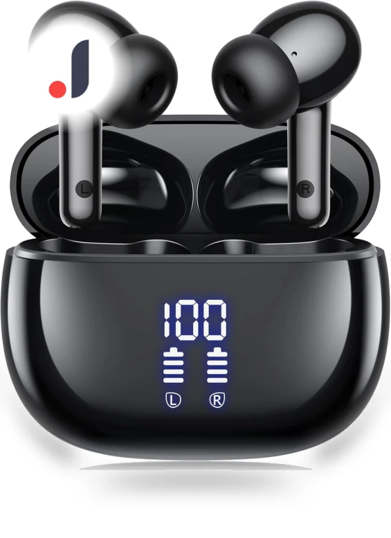 Wireless Touch Earbuds — In-Ear Headphones, KAYOMART Electric