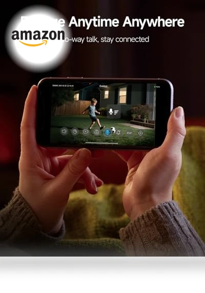2.5K Security Camera Outdoor — Security Cameras, VIMTAG