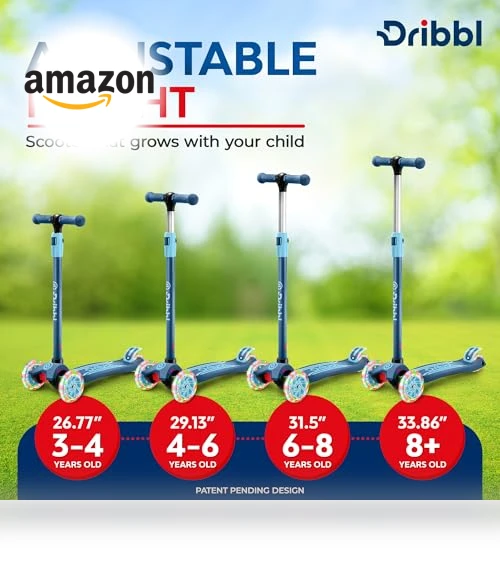 3-Wheel Kids Scooter — Electric Vehicles, Dribbl