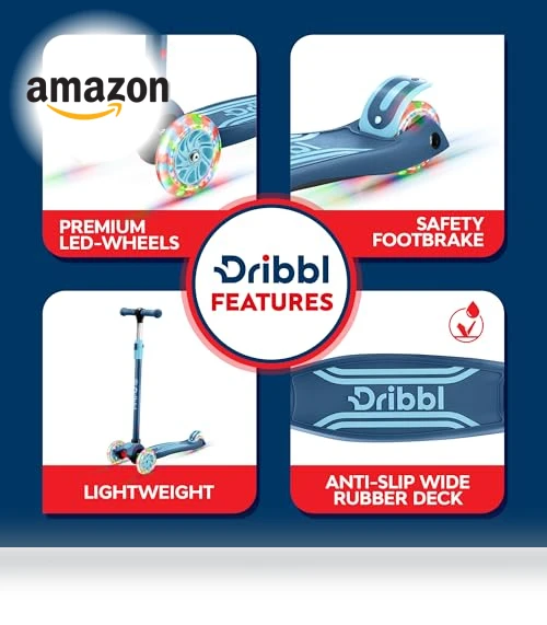3-Wheel Kids Scooter — Electric Vehicles, Dribbl