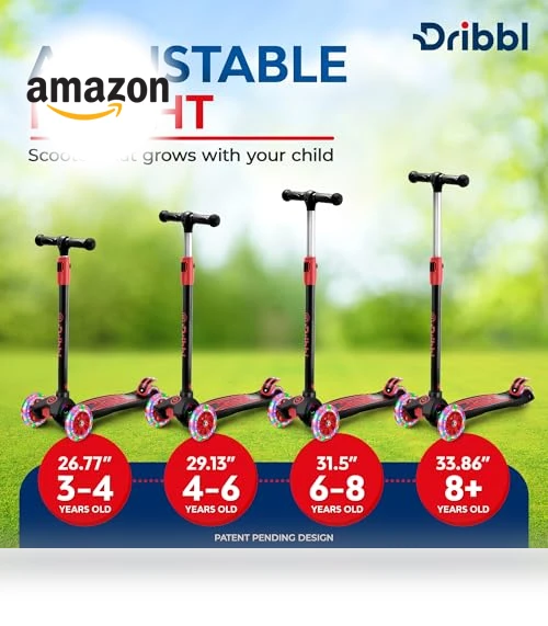 3-Wheel Kids Scooter — Electric Vehicles, Dribbl