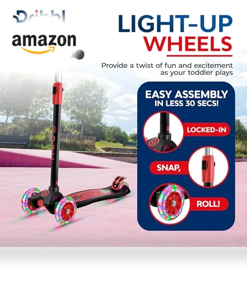 3-Wheel Kids Scooter — Electric Vehicles, Dribbl