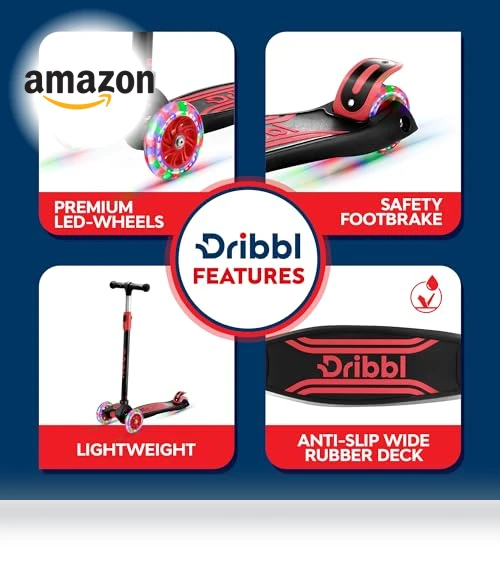 3-Wheel Kids Scooter — Electric Vehicles, Dribbl