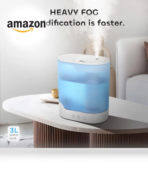 Air Humidifier & Essential Oil Diffuser — Air Moisturizers, YOGIN