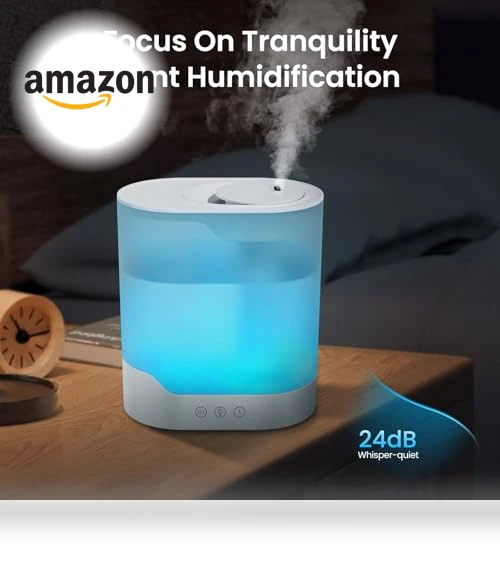 Air Humidifier & Essential Oil Diffuser — Air Moisturizers, YOGIN