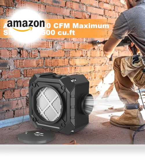 Air Scrubber with 3-Stage Filtration — HVAC Filtration, M-T