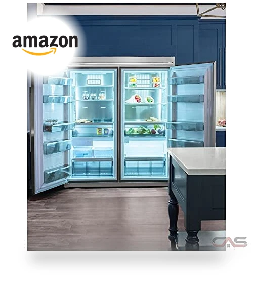 Column Refrigerator & Freezer Set — Mini Fridges, Frigidaire