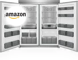 Column Refrigerator & Freezer Set — Mini Fridges, Frigidaire