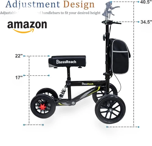 Deluxe Medical Scooter Double Handbrake — Mobility Equipment, BlessReach