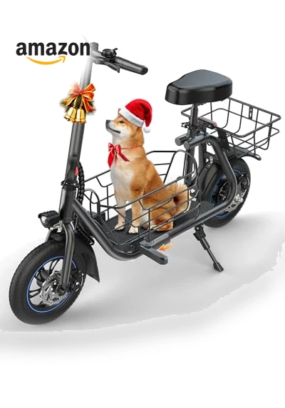 Electric Scooter with Seat — Electric Self-Balancing Scooters, Gyroshoes