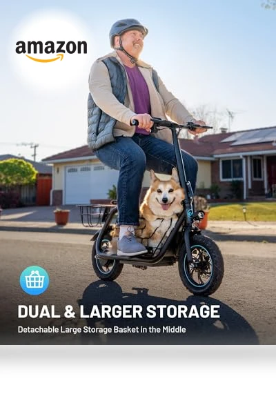 Electric Scooter with Seat — Electric Self-Balancing Scooters, Gyroshoes