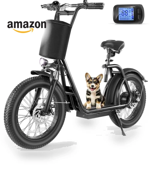 Foldable Electric Scooter with Seat — Push Scooters, Caroma
