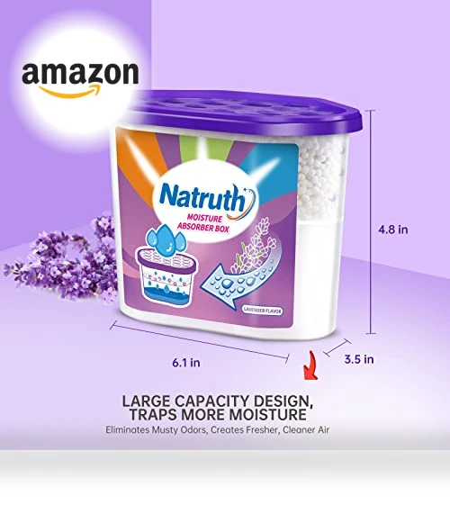 Moisture Absorbers With Lavender Scent — Air Moisture Control, NATRUTH