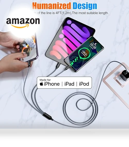 Multi Charging Cable 3Pack — Cables, Xnewcable