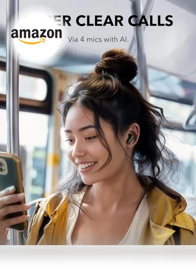 Noise Cancelling Earbuds — In-Ear Headphones, Anker