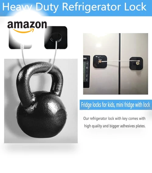 Refrigerator Lock — Cabinet Safety Solutions, YEYA