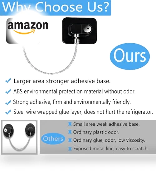 Refrigerator Lock — Cabinet Safety Solutions, YEYA