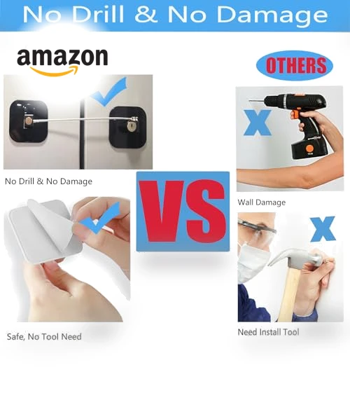 Refrigerator Lock — Cabinet Safety Solutions, YEYA