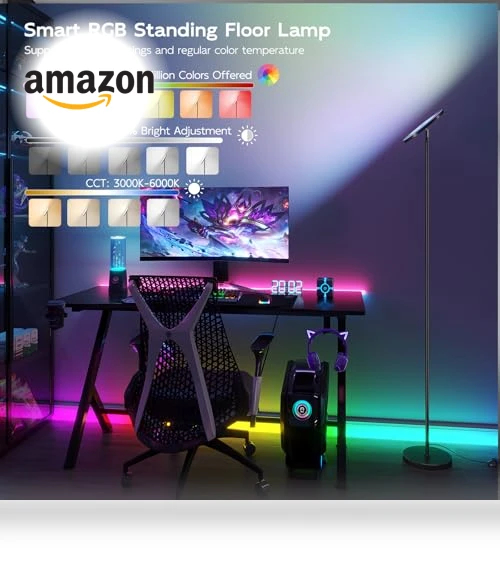 Smart RGB Floor Lamp — Standing Lights, SUNMORY