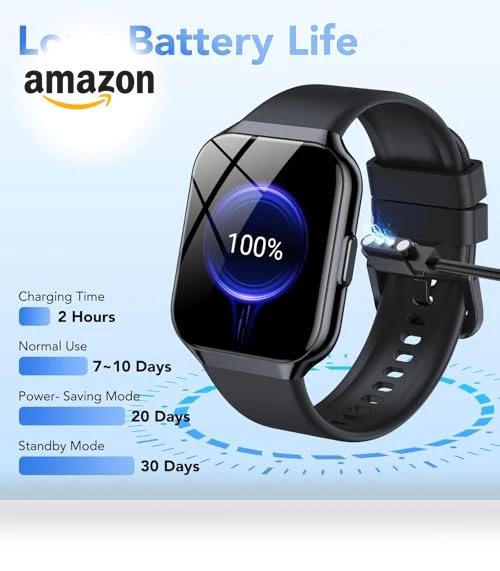 Smart Watch with Fitness Tracker — Smartwatches, QCOQ