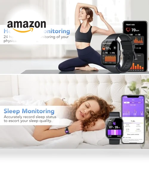 Smart Watch with Fitness Tracker — Smartwatches, QCOQ