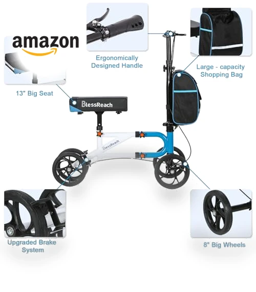 Steerable Knee Walker — Knee Braces, BlessReach