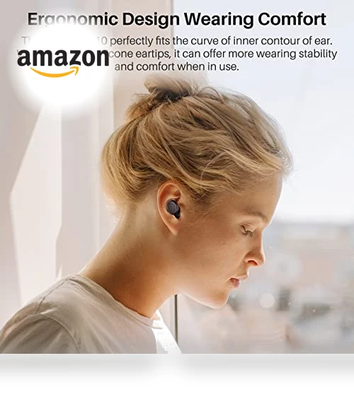 True Wireless Bluetooth Earbuds — In-Ear Headphones, TOZO