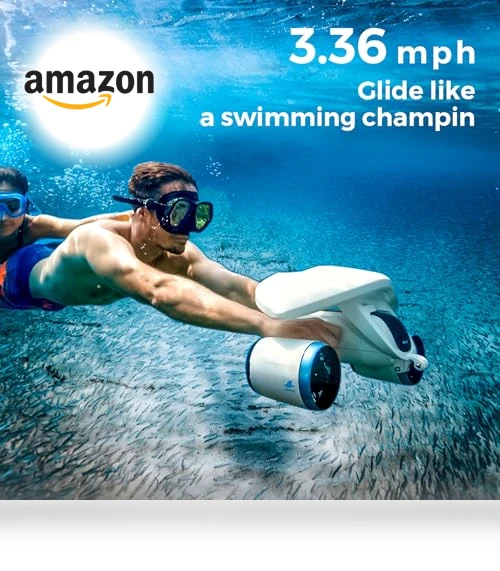 Underwater Scooter with Action Camera Mount — Action Cameras, sublue