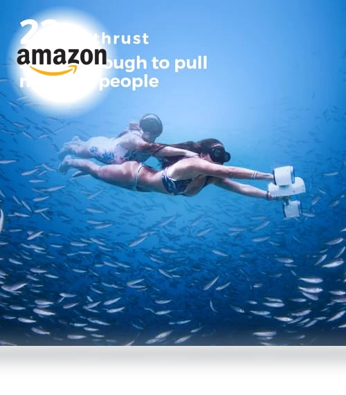 Underwater Scooter with Action Camera Mount — Action Cameras, sublue