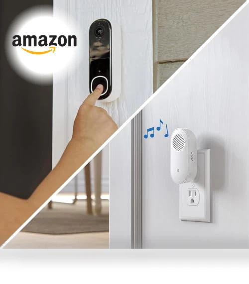 Video Doorbell 2K & Chime 2 Bundle — Smart Home Security, Arlo