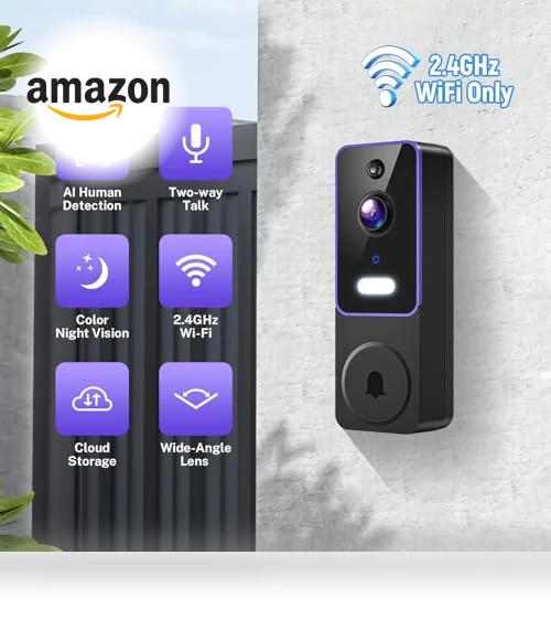 Video Doorbell Camera — Smart Home Security, BoldHero