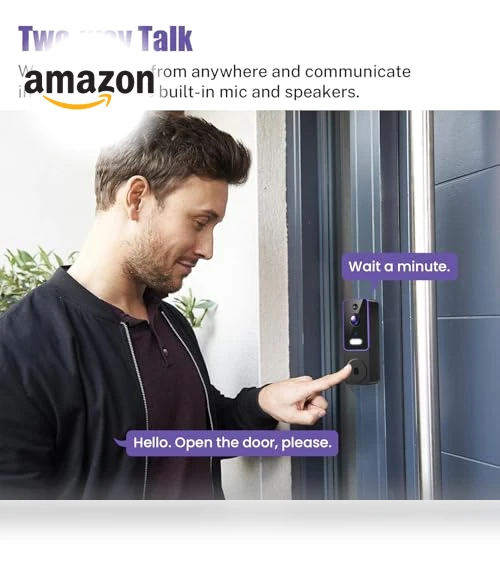 Video Doorbell Camera — Smart Home Security, BoldHero