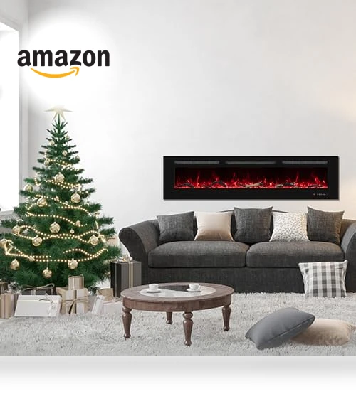 Wall Mounted Electric Fireplace — Electric Heating Solutions, Oxhark Flame