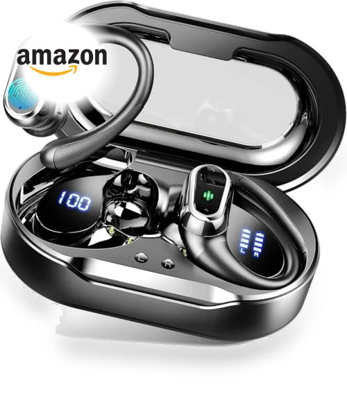 Wireless Earbuds with ENC Noise Canceling Mic — In-Ear Headphones, Rolosar